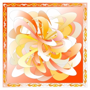 Chrysanthemum Textile Design