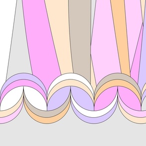 Abstract Pastel Textile Design