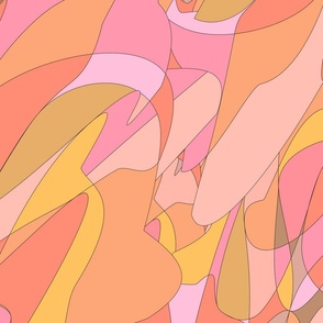 Abstract Landscape 045 Textile Design, Fabric Design