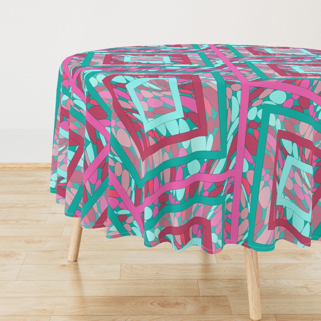 Square Collection 053 Textile Design, Fabric Design