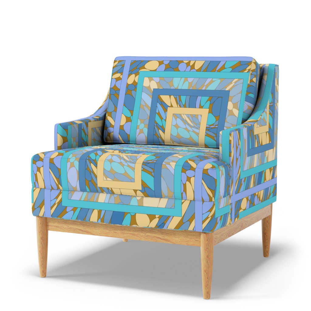 Square Collection 053 Textile Design, Fabric Design