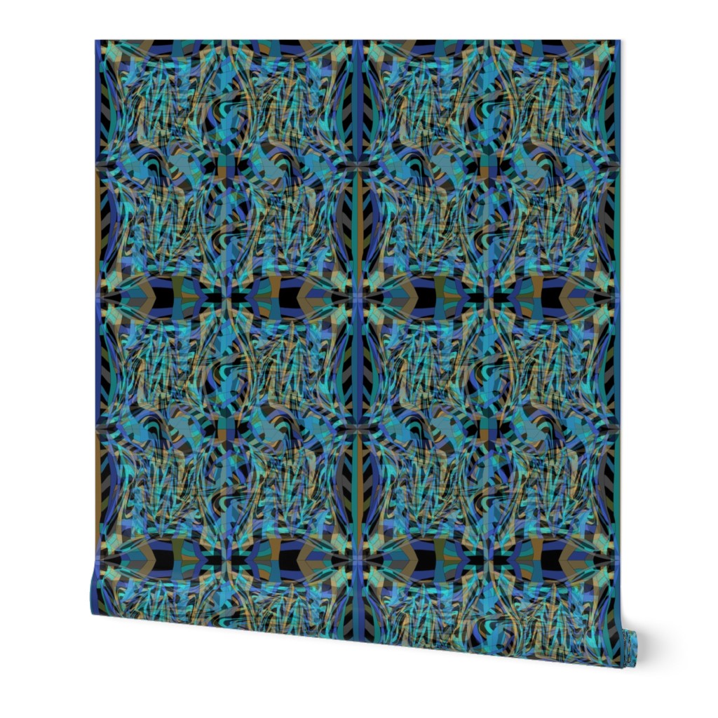 Modern Nouveau Collection, Surface Pattern Design, Textile Design, Fabric Design