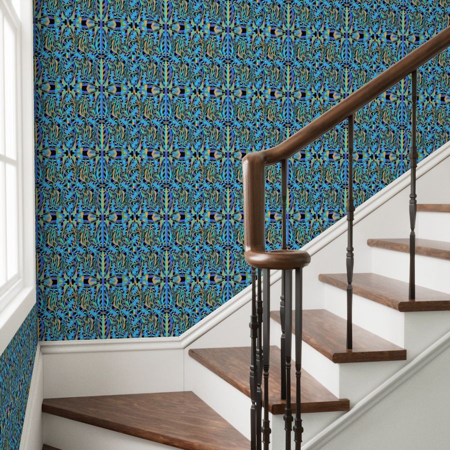 Modern Nouveau Collection, Surface Pattern Design, Textile Design, Fabric Design