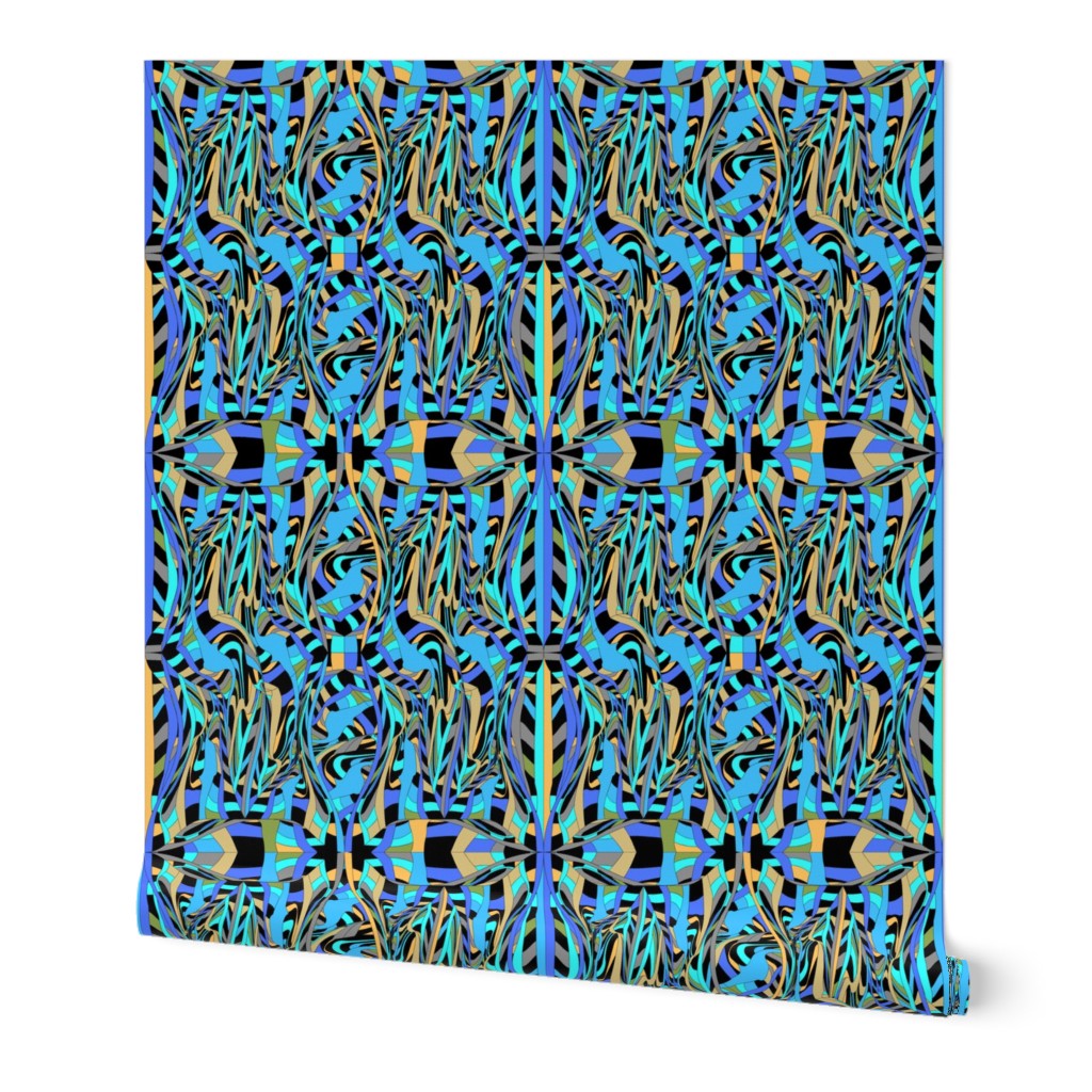 Modern Nouveau Collection, Surface Pattern Design, Textile Design, Fabric Design