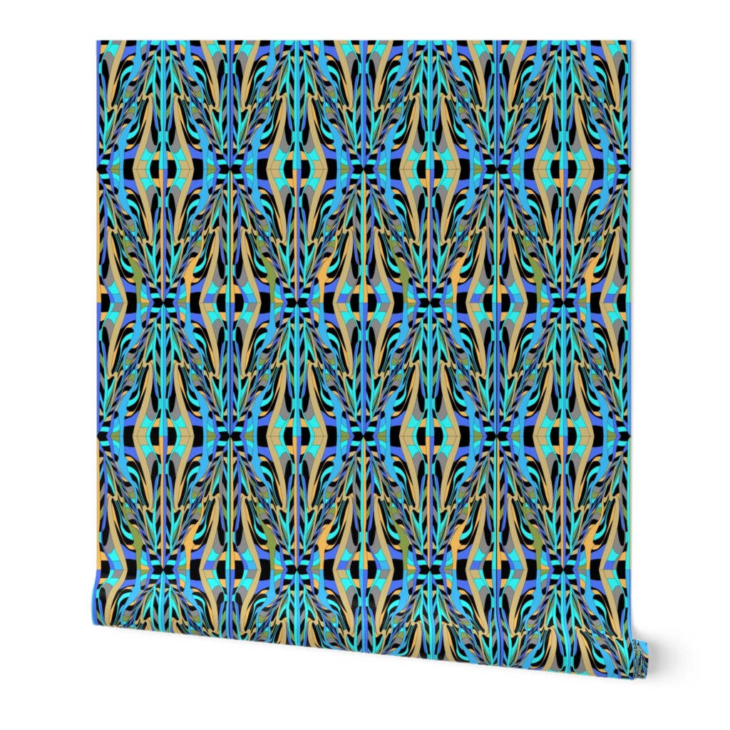 Modern Nouveau Collection, Surface Pattern Design, Textile Design, Fabric Design