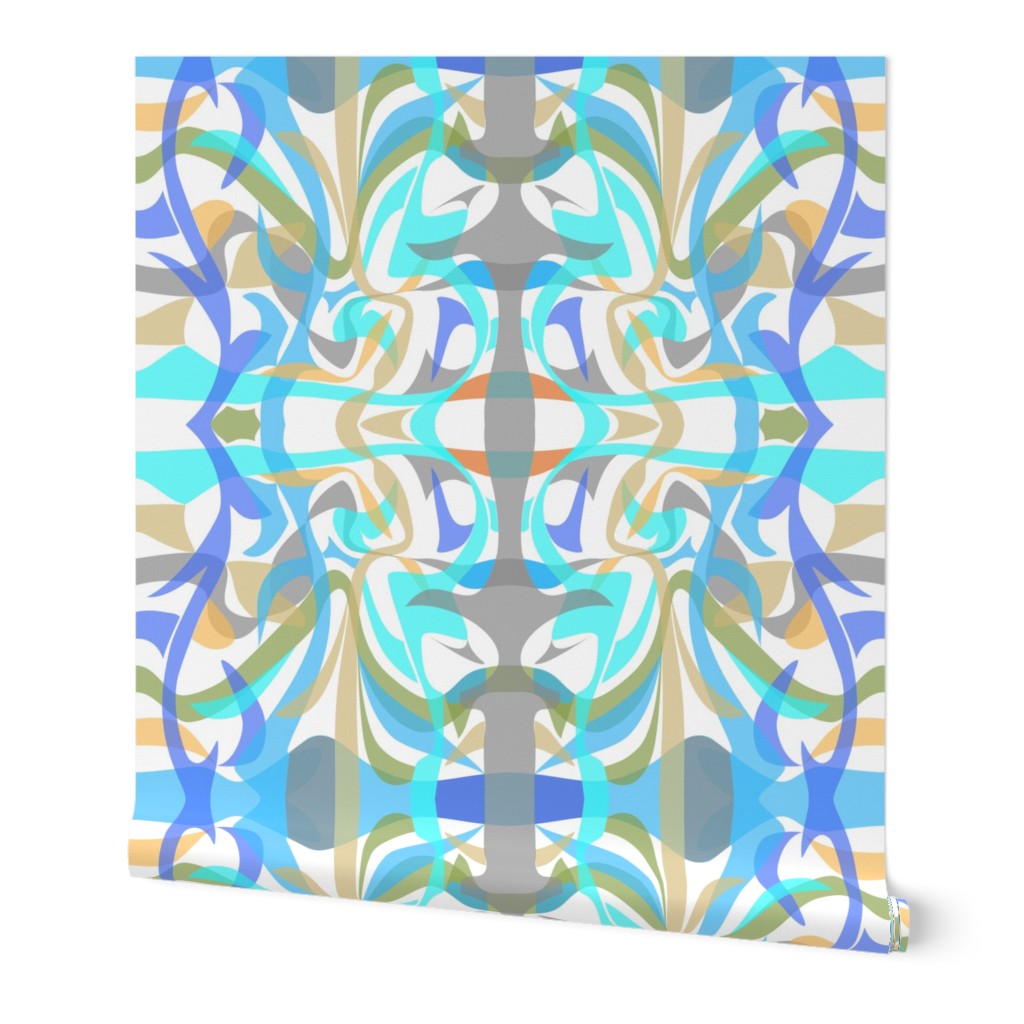 Modern Nouveau Collection, Surface Pattern Design, Textile Design, Fabric Design