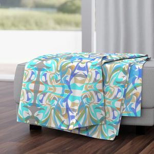 Modern Nouveau Collection, Surface Pattern Design, Textile Design, Fabric Design