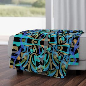 Modern Nouveau Collection, Surface Pattern Design, Textile Design, Fabric Design