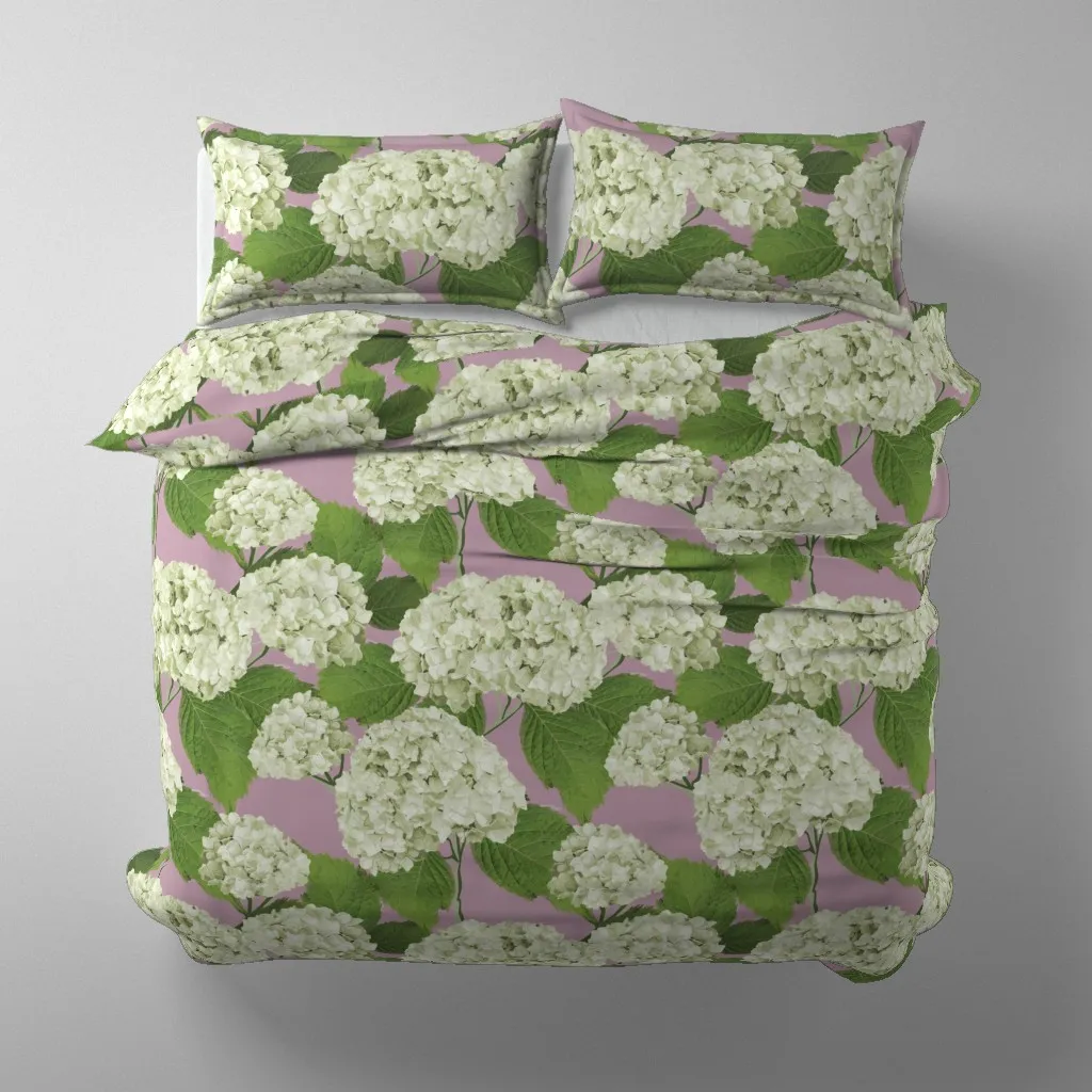 Hydrangea, Hydrangeas, textile design, surface pattern design